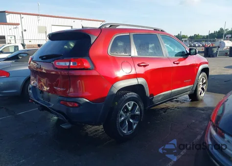 2014 Jeep Cherokee Trailhawk из США, поврежденный, VIN 1C4PJMBS2EW216499